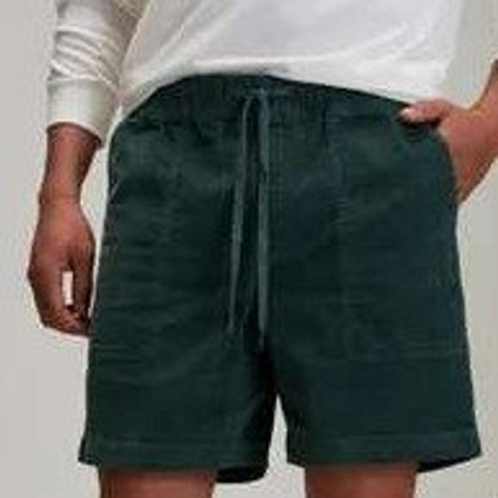 Alpine Design Hiking Corduroy Short Men's XXL Faded Evergreen NWT
